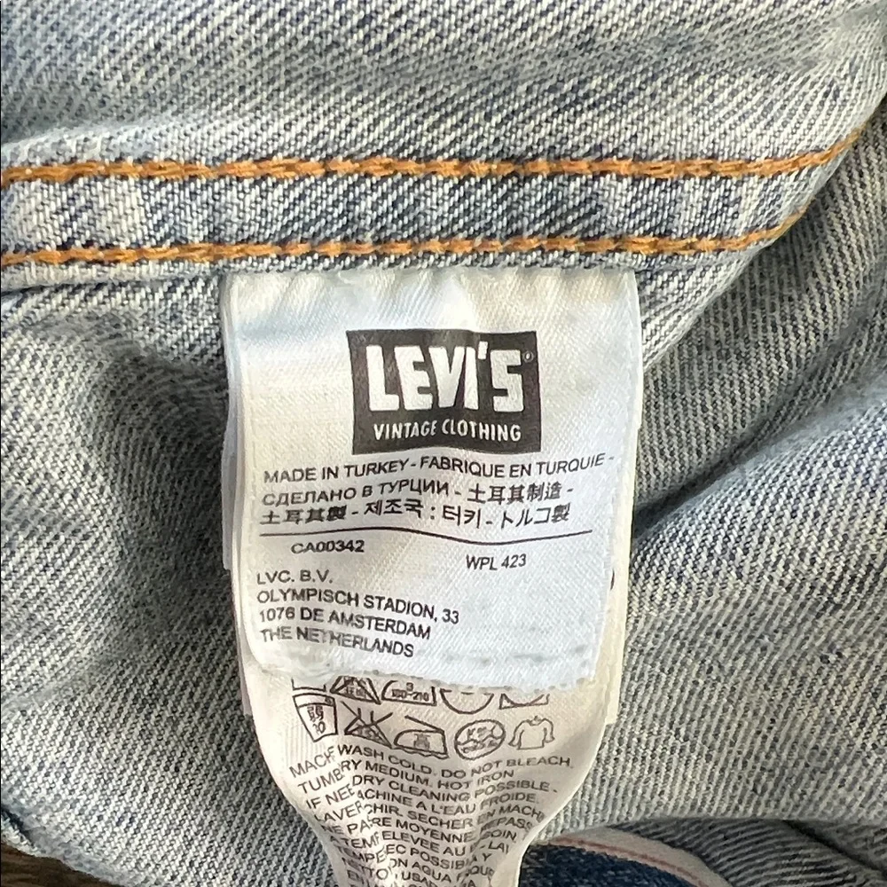 Levi's Vintage Clothing 1953 Type II Denim Jacket - Picture 9 of 9